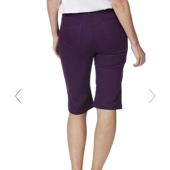 Rockmans size 8 purple stretch shorts NWT - Picture 6 of 6